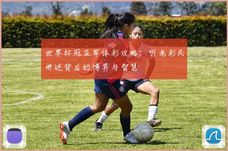 世界杯冠亚军体彩攻略:听老彩民讲述背后的博弈与智慧