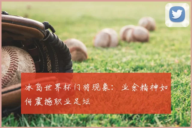 冰岛世界杯门将现象：业余精神如何震撼职业足坛