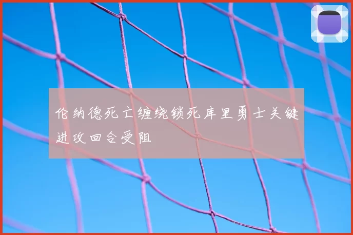 伦纳德死亡缠绕锁死库里勇士关键进攻回合受阻