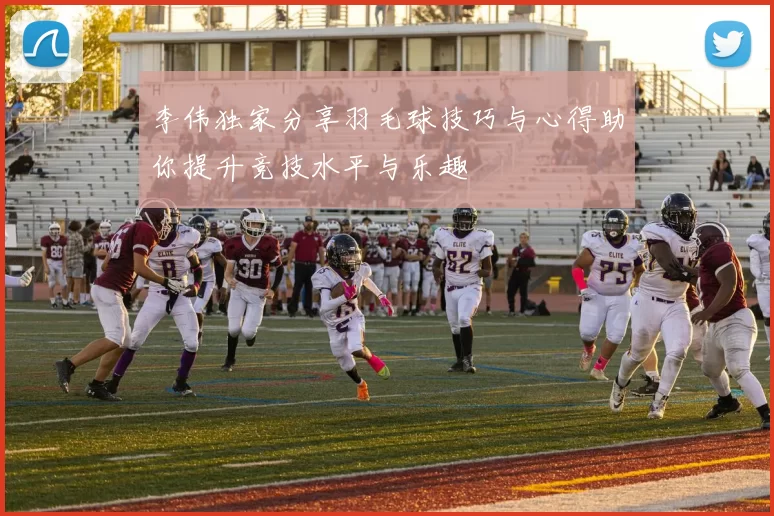 李伟独家分享羽毛球技巧与心得助你提升竞技水平与乐趣